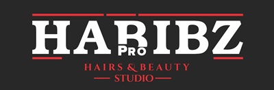 HARIBZ PRO HAIRS & BEAUTY STUDIO (LOGO) trademark artwork