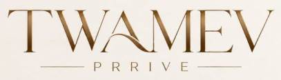TWAMEV PRRIVE trademark artwork