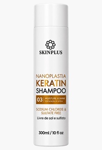 SKINPLUS NANOPLASTIA KERATIN SHAMPOO With Device trademark artwork