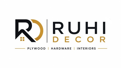 RUHI DECOR PLYWOOD HARDWARE INTERIORS with device of RD trademark artwork