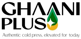 GHAANIPLUS AUTHENTIC COLD PRESS, ELEVATED FOR TODAY trademark artwork