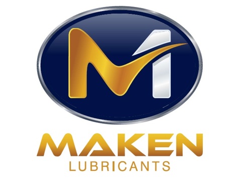 Maken Lubricants (Device of M) trademark artwork