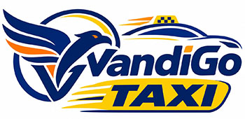 VANDIGO TAXI – with device of V trademark artwork
