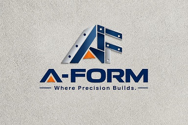 A - FORM : Where Precision Builds. [ WITH THE DEVICE OF AF ] trademark artwork