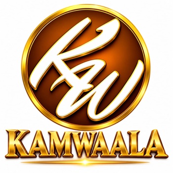 KAMWAALA WITH DEVICE OF KW trademark artwork