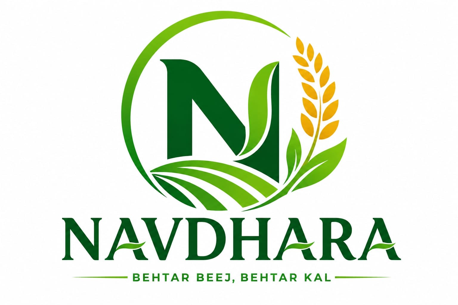 NAVDHARA BEHTAR BEEJ BEHTAR KAL WITH N LOGO trademark artwork