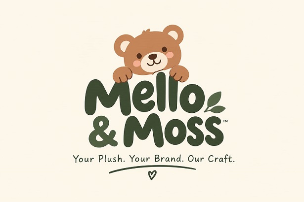 Mello & Moss Your Plush. Your Brand. Our Craft. trademark artwork