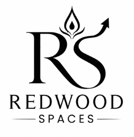 RS REDWOOD SPACES and logo trademark artwork