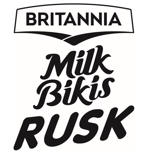 Britannia Milk Bikis Rusk trademark artwork