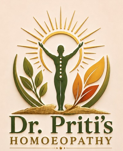 Dr. Priti's HOMOEOPATHY trademark artwork