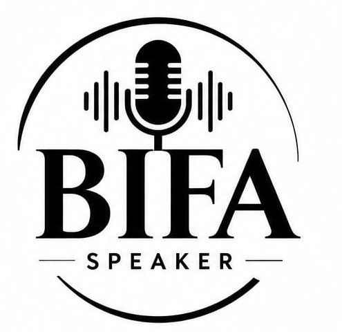BIFA Speaker (With device of mic ) trademark artwork