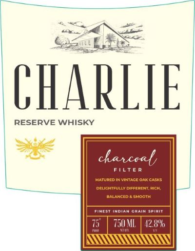 CHARLIE RESERVE WHISKY trademark artwork