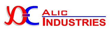 ALIC INDUSTRIES with logo trademark artwork