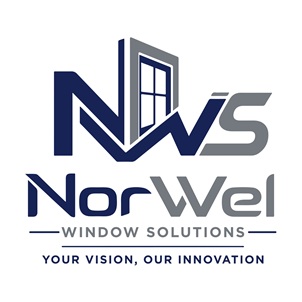 NORWEL WINDOW SOLUTIONS WITH DEVICE OF NWS trademark artwork