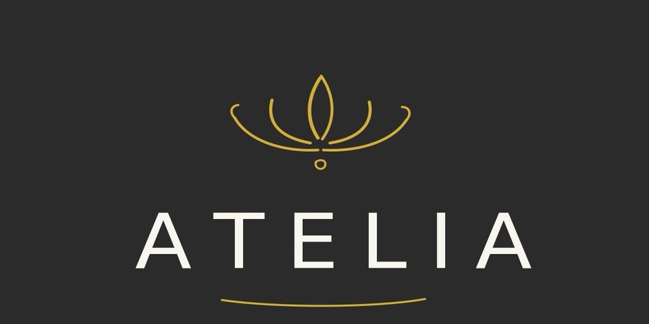 ATELIA with device trademark artwork
