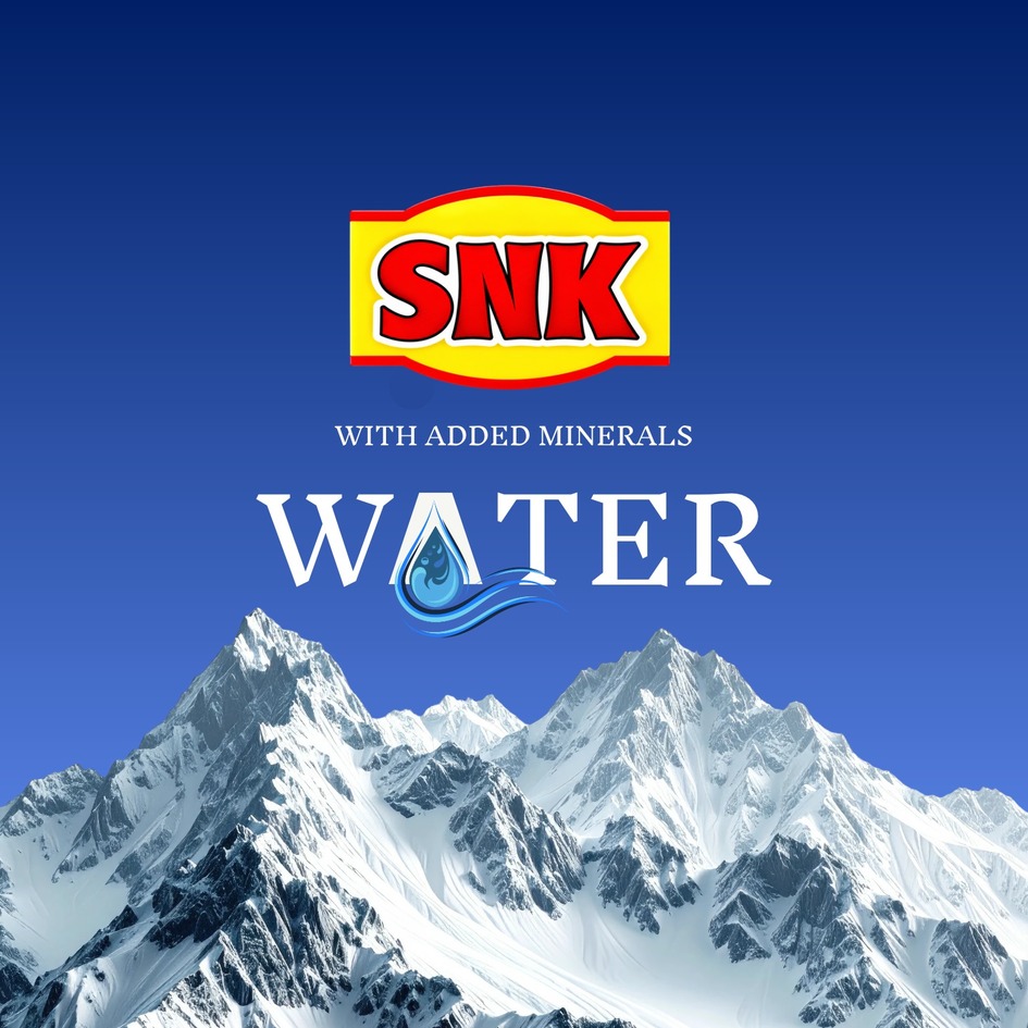 SNK WITH ADDED MINERALS WATER trademark artwork