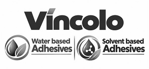 VINCOLO - Water Based Adhesives, Solvent Based Adhesives (With Device) trademark artwork