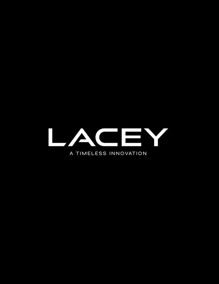 “LACEY” with the tagline “A TIMELESS INNOVATION” trademark artwork