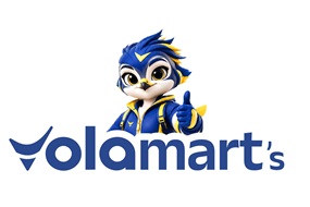 VOLAMART'S WITH A MASCOT DEVICE trademark artwork