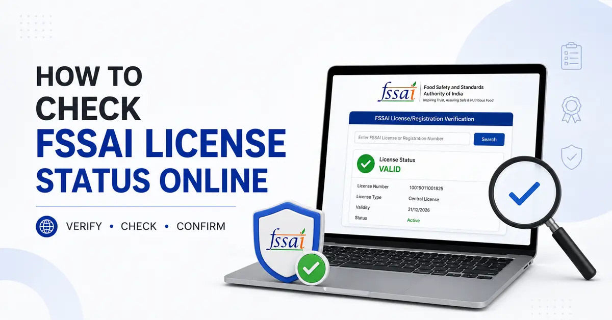 How to Check FSSAI License Status Online on FoSCoS Portal? How to Check FSSAI License Status Online on FoSCoS Portal?