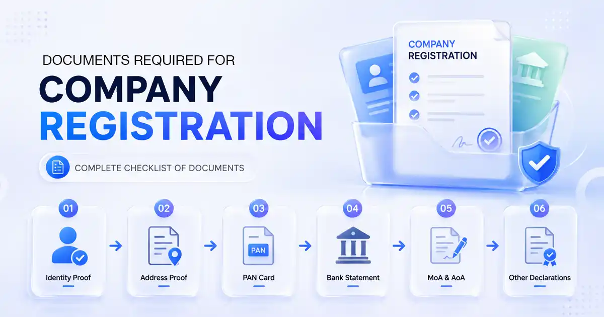 Documents Required for Company Registration in India – A Checklist
