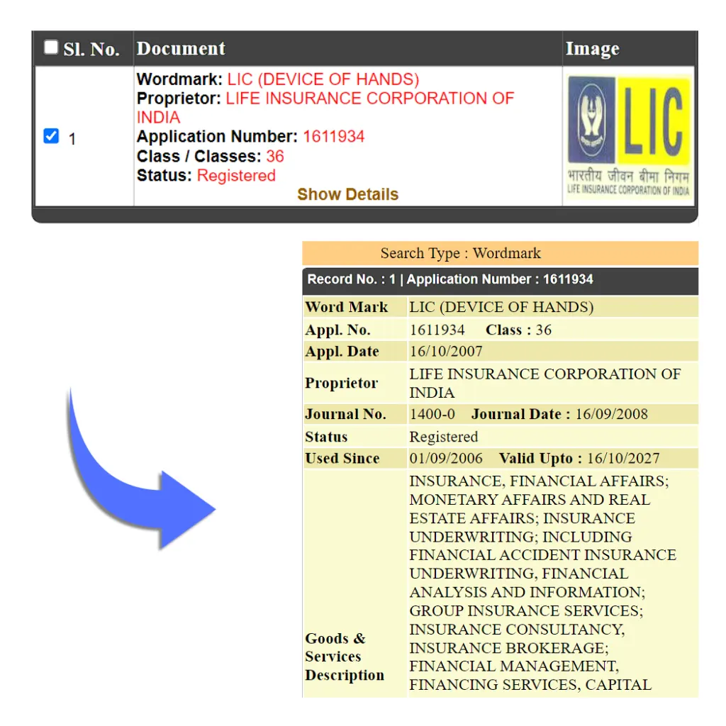 service mark example lic