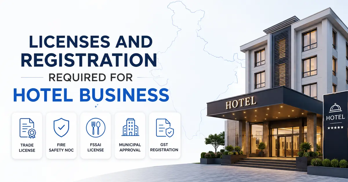 Licenses and Registration Required for a Hotel Business in India Licenses and Registration Required for a Hotel Business in India