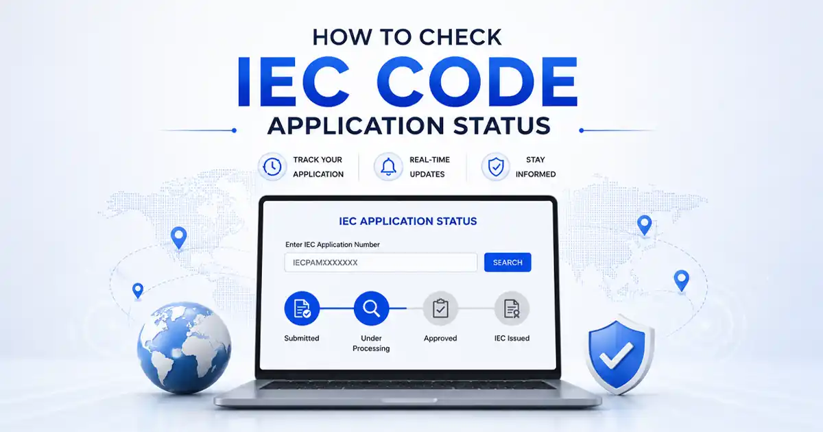 How to Check IEC Code Application Status Online on DGFT Portal How to Check IEC Code Application Status Online on DGFT Portal