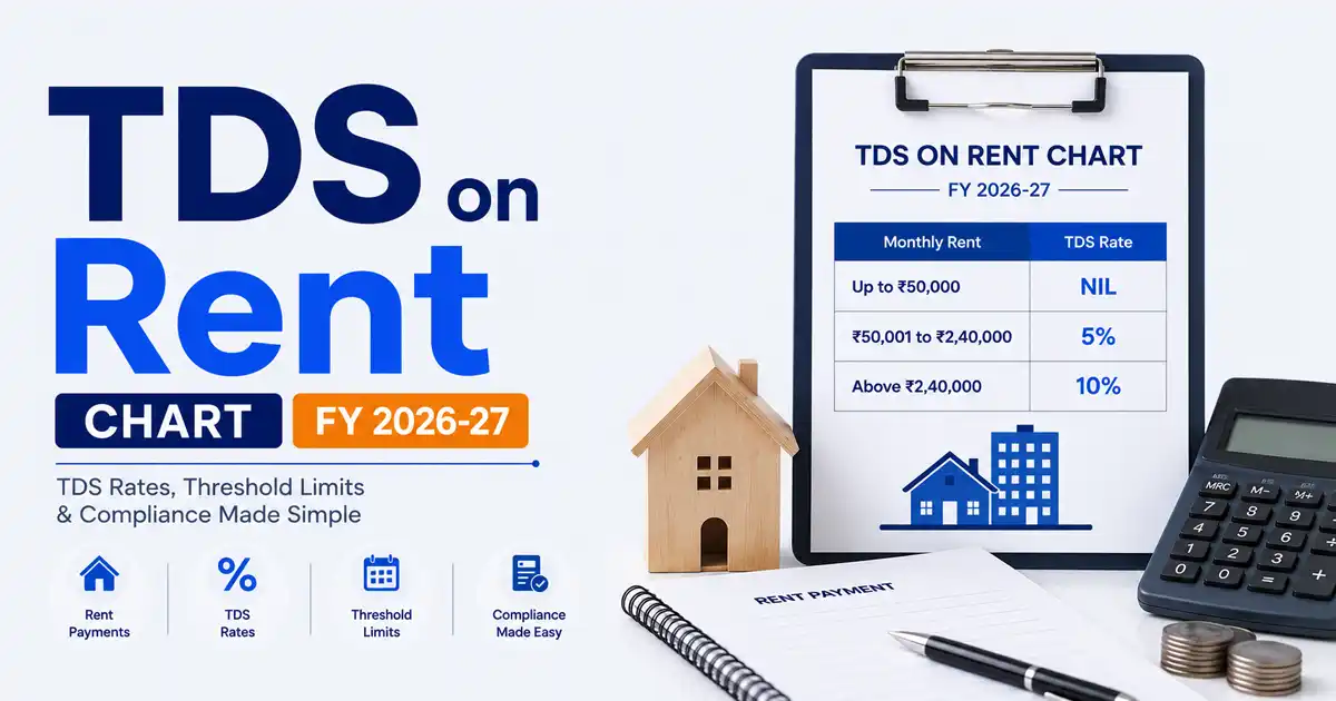 tds on rent chart fy 2026–27 tds on rent chart fy 2026–27