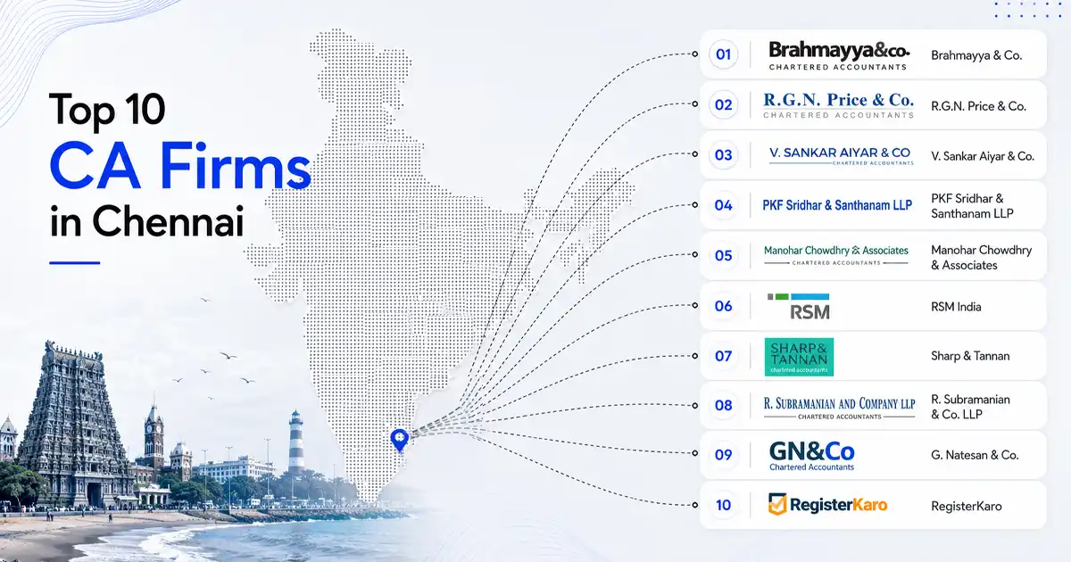 Top CA Firms in Chennai 2026 – Best Tax, Audit & Mid-Size Firms